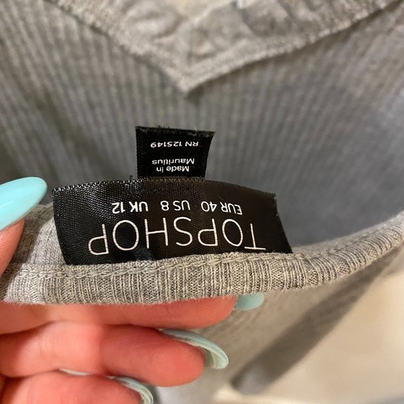 Topshop Ruffle Cropped Cami - Picture 4 of 4